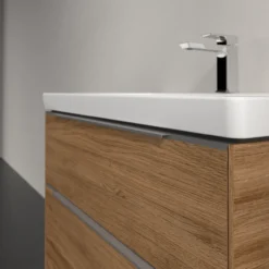 V&b subway 3.0 servantskap 77x57 kansas oak m/lys håndtak i krom