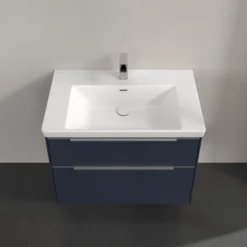 V&b subway 3.0 servantskap 77x57 marine blue håndtak i krom