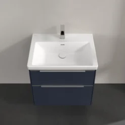 V&b subway 3.0 servantskap 62x57 marine blue håndtak i krom