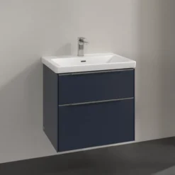 V&b subway 3.0 servantskap 62x57 marine blue håndtak i krom