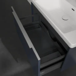 V&b subway 3.0 servantskap 77x42 marine blue håndtak i krom