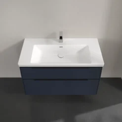 V&b subway 3.0 servantskap 97x57 marine blue håndtak i volcano black