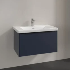 V&b subway 3.0 servantskap 77x42 marine blue håndtak i volcano black