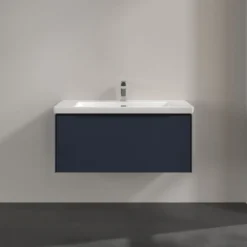 V&b subway 3.0 servantskap 97x42 marine blue håndtak i volcano black