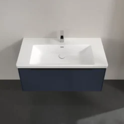 V&b subway 3.0 servantskap 97x42 marine blue håndtak i volcano black