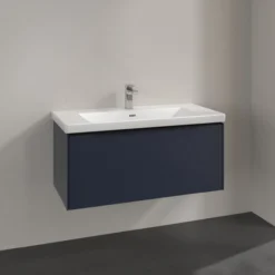 V&b subway 3.0 servantskap 97x42 marine blue håndtak i volcano black