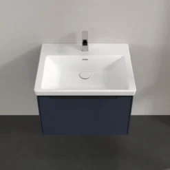 V&b subway 3.0 servantskap 66x42 marine blue håndtak i volcano black