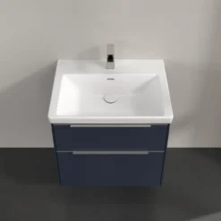 V&b subway 3.0 servantskap 62x57 marine blue m/lys håndtak i krom