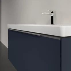 V&b subway 3.0 servantskap 97x42 marine blue m/lys håndtak i krom