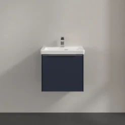V&b subway 3.0 servantskap 47x42 marine blue m/lys håndtak i krom