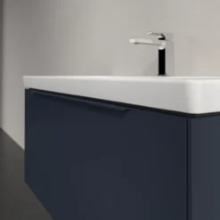 V&b subway 3.0 servantskap 97x42 marine blue m/lys håndtak i møbelets farge