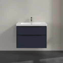 V&b subway 3.0 servantskap 77x57 marine blue m/lys håndtak i volcano black