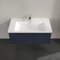 V&b subway 3.0 servantskap 97x42 marine blue m/lys håndtak i volcano black