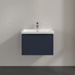 V&b subway 3.0 servantskap 66x42 marine blue m/lys håndtak i volcano black