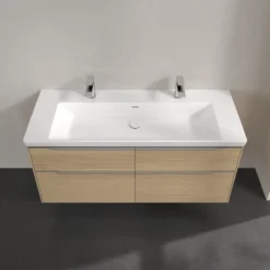 V&b subway 3.0 servantskap 127x57 nordic oak håndtak i krom