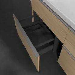 V&b subway 3.0 servantskap 127x57 nordic oak håndtak i krom
