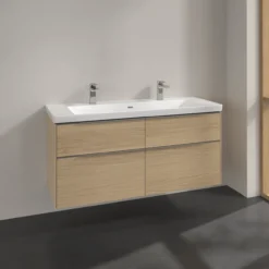 V&b subway 3.0 servantskap 127x57 nordic oak håndtak i krom
