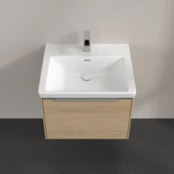 V&b subway 3.0 servantskap 57x42 nordic oak håndtak i krom