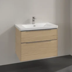 V&b subway 3.0 servantskap 77x57 nordic oak håndtak i krom