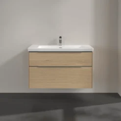 V&b subway 3.0 servantskap 97x57 nordic oak håndtak i krom