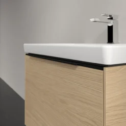 V&b subway 3.0 servantskap 66x42 nordic oak håndtak i volcano black