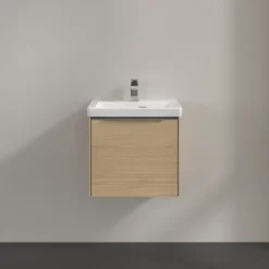 V&b subway 3.0 servantskap 47x42 nordic oak m/lys håndtak i krom