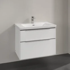 V&b subway 3.0 servantskap 77x57 pure white håndtak i krom
