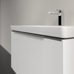 V&b subway 3.0 servantskap 77x42 pure white håndtak i krom