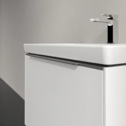 V&b subway 3.0 servantskap 66x42 pure white håndtak i krom