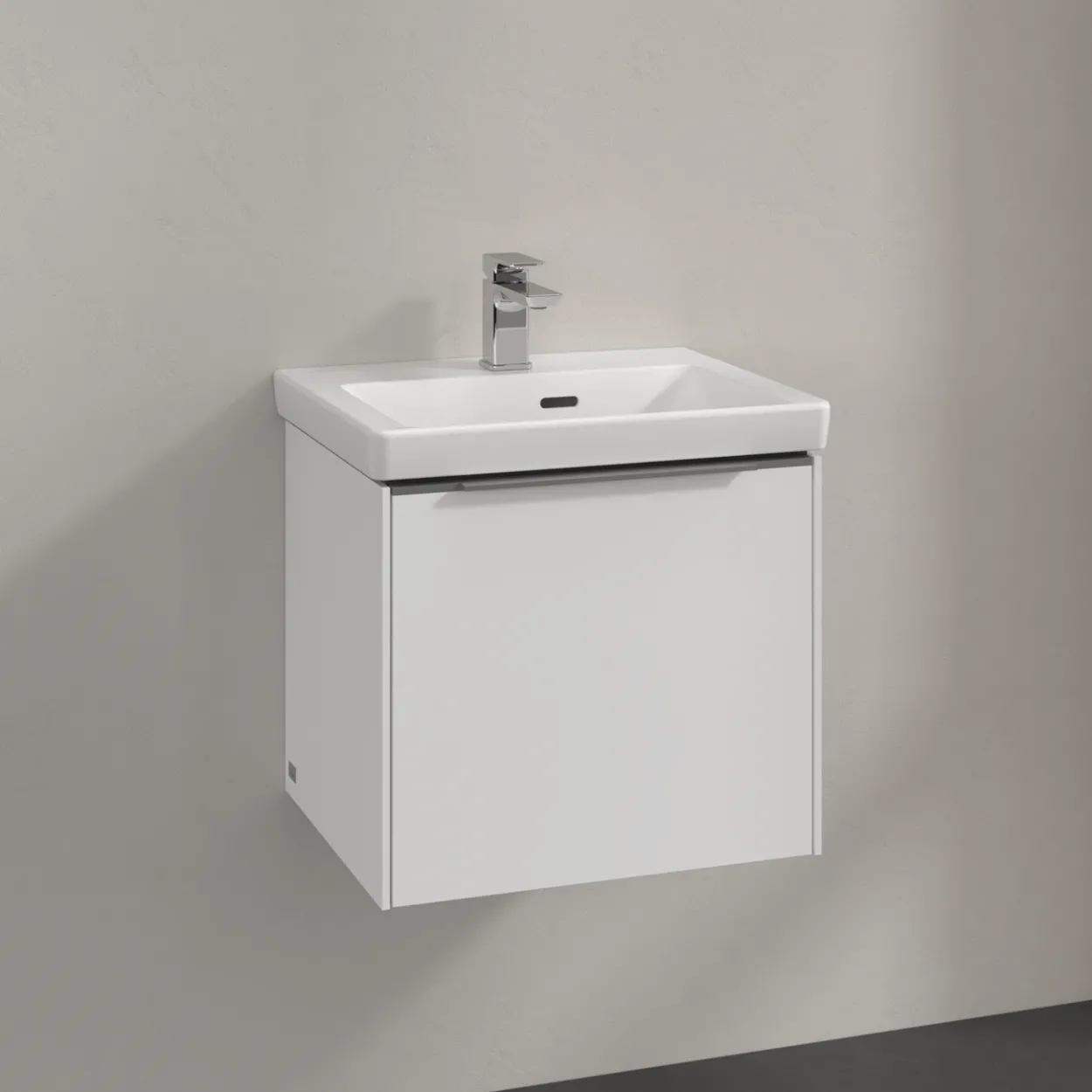 V&b subway 3.0 servantskap 47x42 pure white håndtak i krom