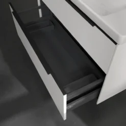 V&b subway 3.0 servantskap 97x57 pure white håndtak i volcano black
