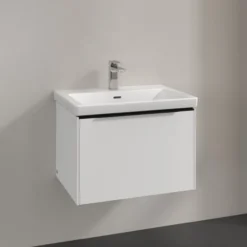 V&b subway 3.0 servantskap 66x42 pure white håndtak i volcano black