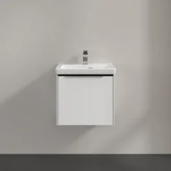 V&b subway 3.0 servantskap 47x42 pure white håndtak i volcano black