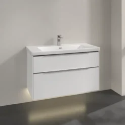 V&b subway 3.0 servantskap 97x57 pure white m/lys håndtak i krom