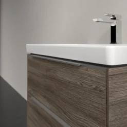 V&b subway 3.0 servantskap 62x57 stone oak håndtak i krom