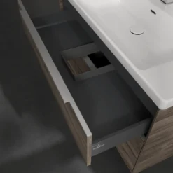 V&b subway 3.0 servantskap 97x57 stone oak håndtak i krom