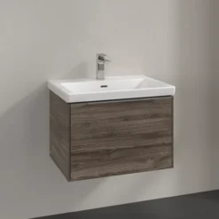 V&b subway 3.0 servantskap 66x42 stone oak håndtak i krom