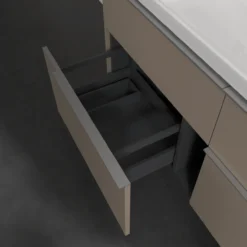 V&b subway 3.0 servantskap 127x57 taupe håndtak i krom