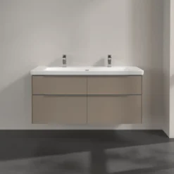 V&b subway 3.0 servantskap 127x57 taupe håndtak i krom