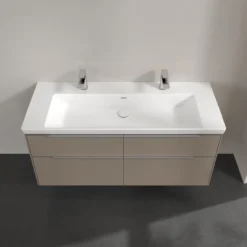 V&b subway 3.0 servantskap 127x57 taupe håndtak i krom