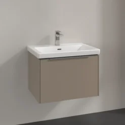 V&b subway 3.0 servantskap 66x42 taupe håndtak i krom