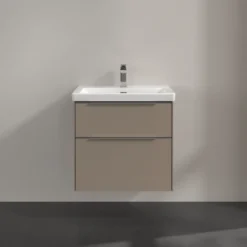 V&b subway 3.0 servantskap 62x57 taupe håndtak i krom