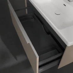 V&b subway 3.0 servantskap 97x42 taupe håndtak i krom