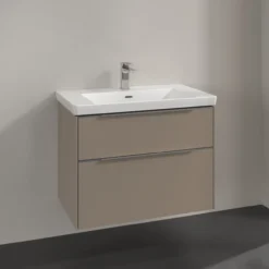 V&b subway 3.0 servantskap 77x57 taupe håndtak i krom