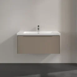 V&b subway 3.0 servantskap 97x42 taupe håndtak i møbelets farge