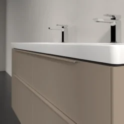 V&b subway 3.0 servantskap 127x57 taupe håndtak i møbelets farge