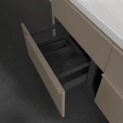 V&b subway 3.0 servantskap 127x57 taupe håndtak i møbelets farge