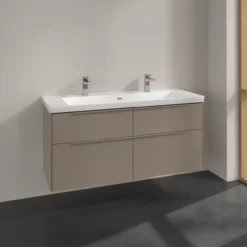 V&b subway 3.0 servantskap 127x57 taupe håndtak i møbelets farge
