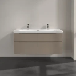 V&b subway 3.0 servantskap 127x57 taupe håndtak i møbelets farge
