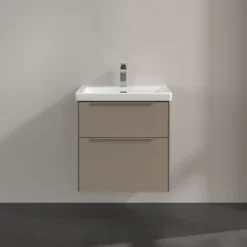 V&b subway 3.0 servantskap 57x47 taupe håndtak i møbelets farge